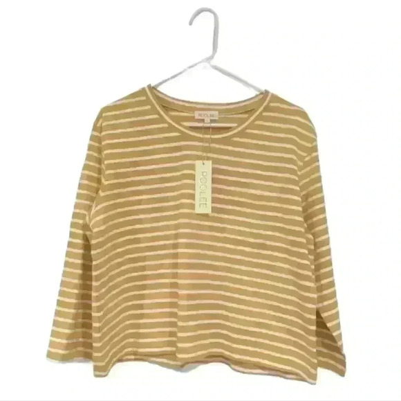 Roolee Striped Women's LG Shirt NWT - Picture 1 of 7